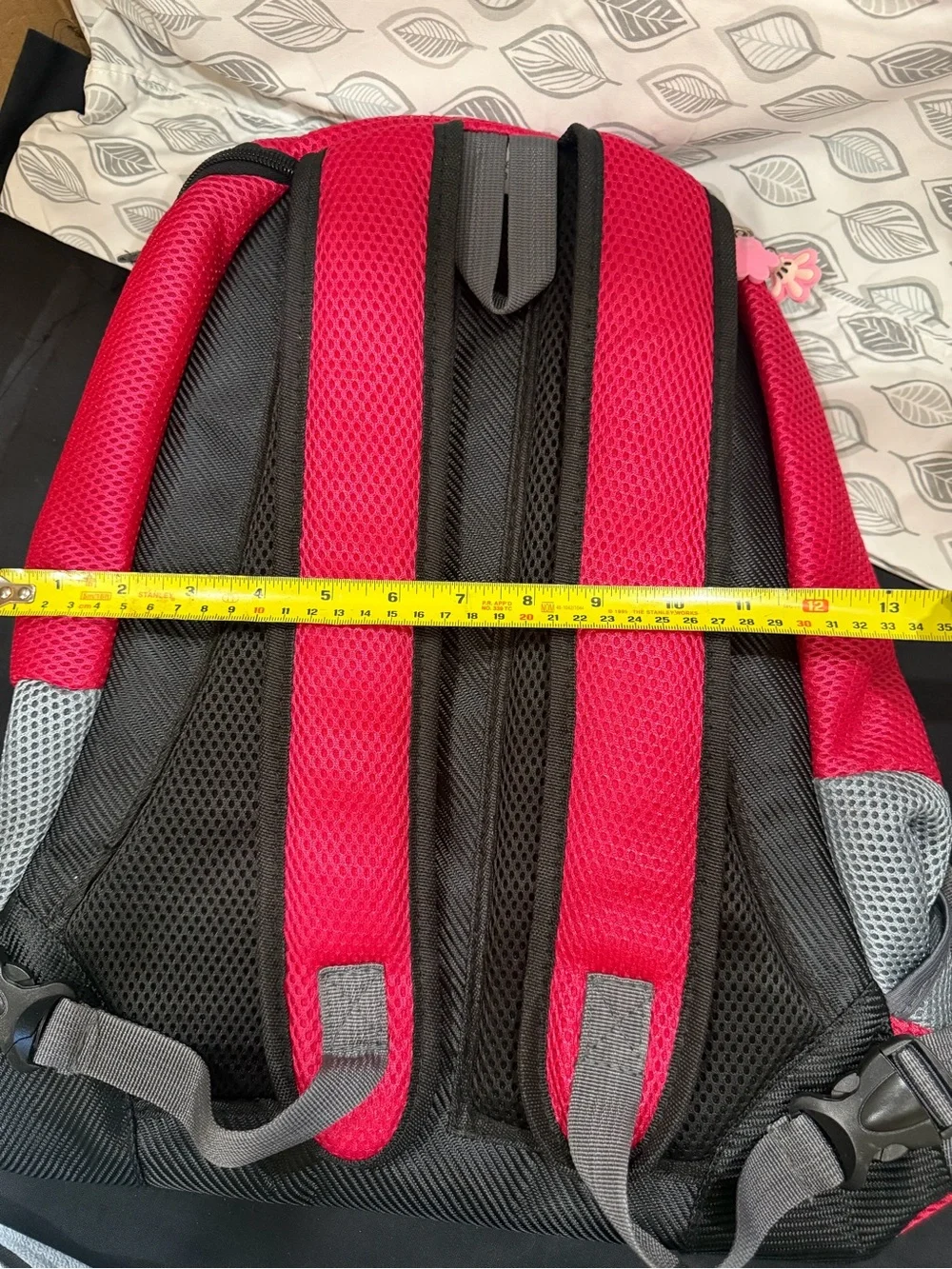 Pink & Gray Small Pet Carrier Backpack